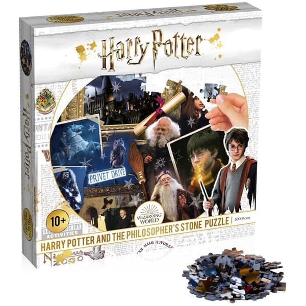 Harry Potter och de vises sten-pussel - Vinnande drag - 500 bitar - Bio- och reklamtema