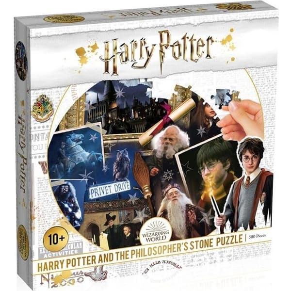 Harry Potter och de vises sten-pussel - Vinnande drag - 500 bitar - Bio- och reklamtema