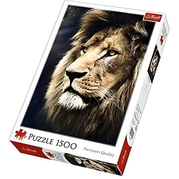 Pussel - TREFL - 26139 - Le Portrait de Lion - 1500 Bitar - Tema Tavlor och målningar