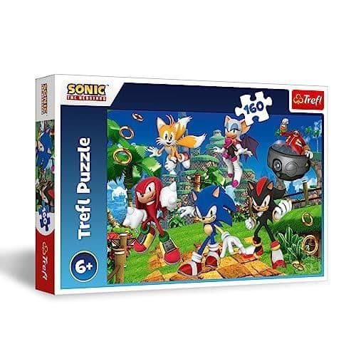 Pussel Barn - TREFL - Sonic - 160 bitar - Flerfärgad - 410x275 mm