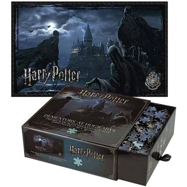 Harry Potter Pussel - Noble Collection - Dementorer på Hogwarts - Vuxen - 1 pussel - Svart