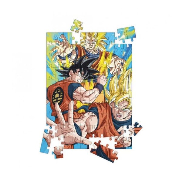 Dragon Ball Z Goku Saiyan 3D-pussel - SD-leksaker - 100 bitar