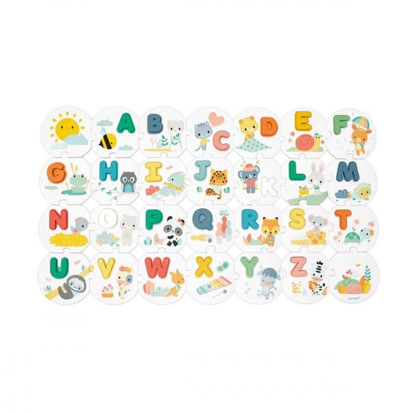 PUZZLE MITT FÖRSTA ALFABET