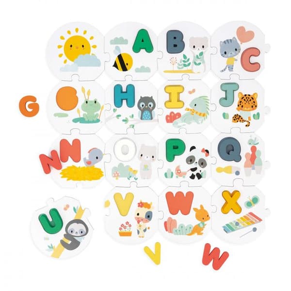 PUZZLE MITT FÖRSTA ALFABET