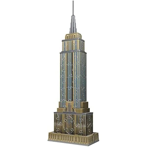 3D-pussel - RAVENSBURGER - Mini Empire State Building - 54 bitar - Från 8 år - Flerfärgad