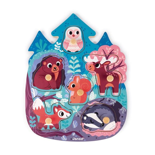 Janod - Happy Forest Puzzle - JURATOYS