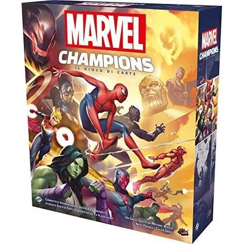 Asmodee - Marvel Champions - The Card Game - Italian Edition - 9330