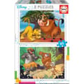 Miniatyrbild 1 av 2: Disney Animals Puzzle - EDUCA - 2x20 bitar - För barn från 3 år och uppåt