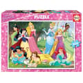 Miniatyrbild 1 av 2: Disney Princesses 500 bitars pussel - Educa varumärke - Tecknad film och serietema