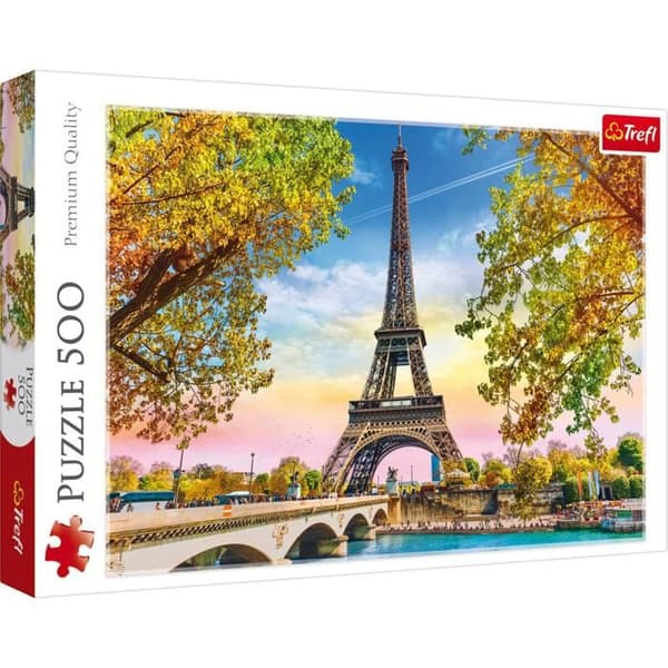 1000 bitars pussel - Romantiska Paris - Blandat - Grå - Resor och kartor - Vuxen - Från 8 år