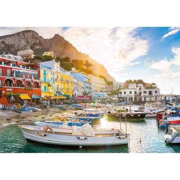 Landskaps- och naturpussel - Clementoni - Capri - 1500 bitar - Italien - Inredning