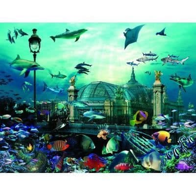 Grand Palais Aquarium Pussel - Nathan - 2000 bitar - För vuxna - Flerfärgad