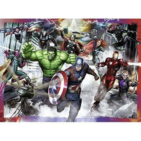 Marvel Heroes Puzzle - Ravensburger - 100 bitar - Tecknade serier och serier