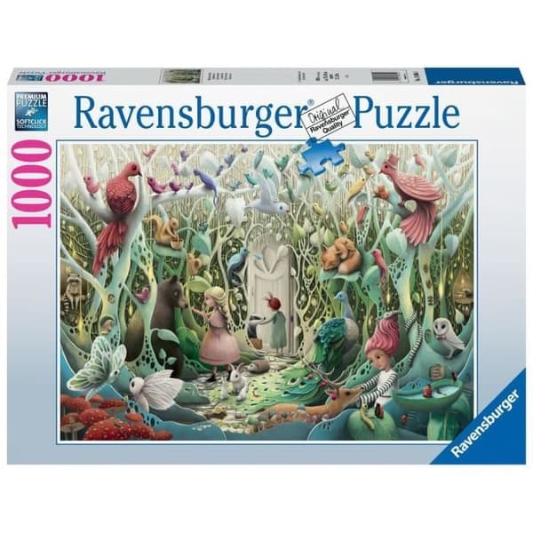 1000 bitars pussel - Ravensburger - Den hemliga trädgården - Landskap och natur - 2 års garanti