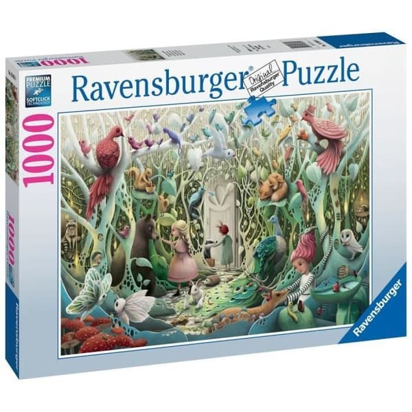 1000 bitars pussel - Ravensburger - Den hemliga trädgården - Landskap och natur - 2 års garanti