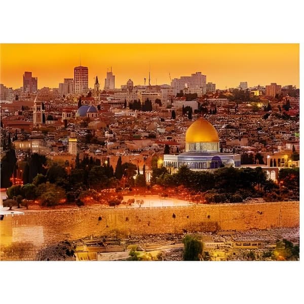 3000 bitars pussel - TREFL - Jerusalems tak - Arkitektur och monument - Vuxen - 3000-5000 bitar