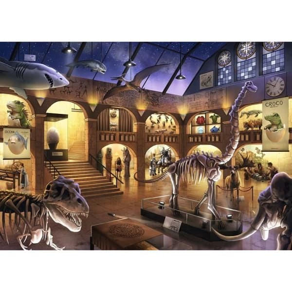 Escape puzzle Kids - En natt på museet - Ravensburger - Pussel Escape Game 368 bitar - Från 9 år