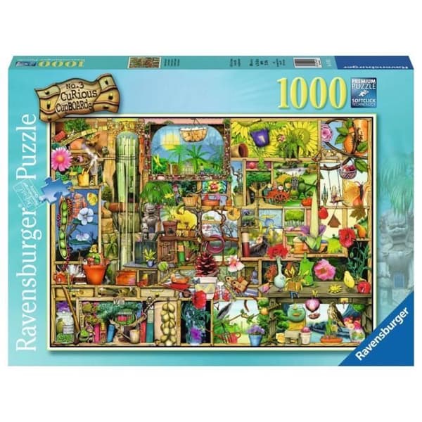1000 bitars pussel Colin Thompson: Garden Shelf