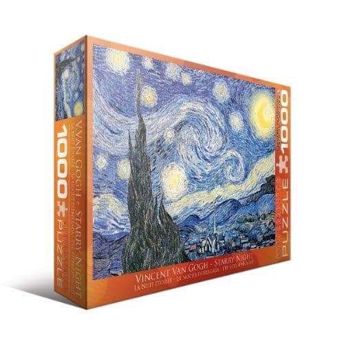 1000 bitars pussel Vincent Van Gogh Starry Night - Eurographics - Målningar och målningar - FSC-certifierad