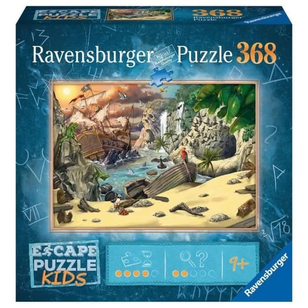Escape Puzzle - Ravensburger - Pirate Adventure - 368 bitar - Från 9 år