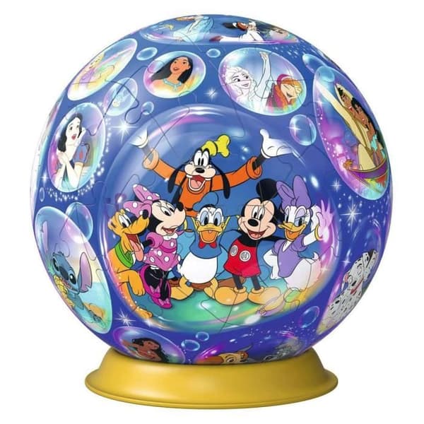 Disney 3D-pussel - Ravensburger - Karaktärer - 72 bitar