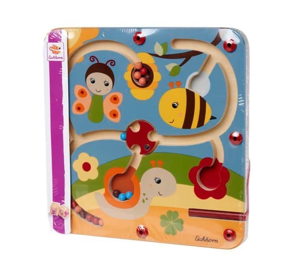 "Pussel Eichhorn Simba Bee Happy - Magnetiska Labyrinter - Träleksak - Från 3 år - 100006844S08"