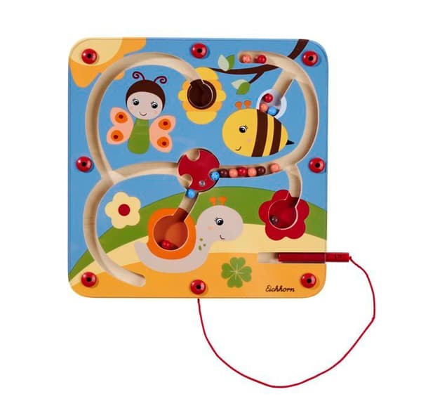 "Pussel Eichhorn Simba Bee Happy - Magnetiska Labyrinter - Träleksak - Från 3 år - 100006844S08"