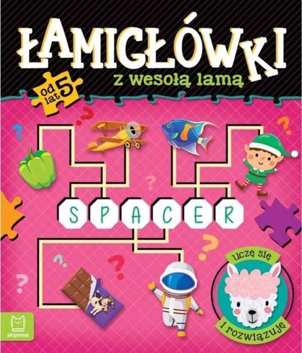 Pussel Aksjomat Pussel Axiom med en glad lama Jag ritar, jag löser 39198
