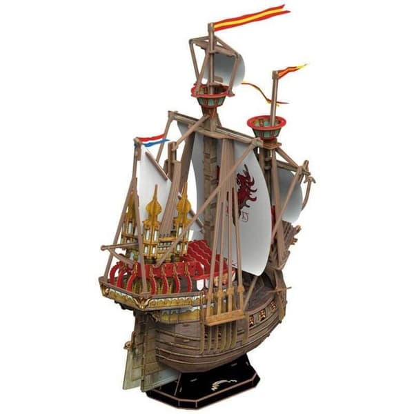 Pussel 3D Harry Potter - Durmstrang-skepp - Båtmall - 207 delarna