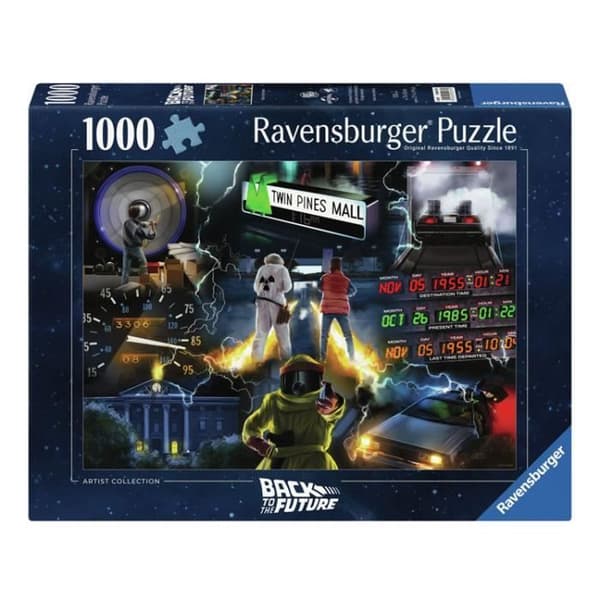 Ravensburger pussel till framtiden, 1000 bitar.