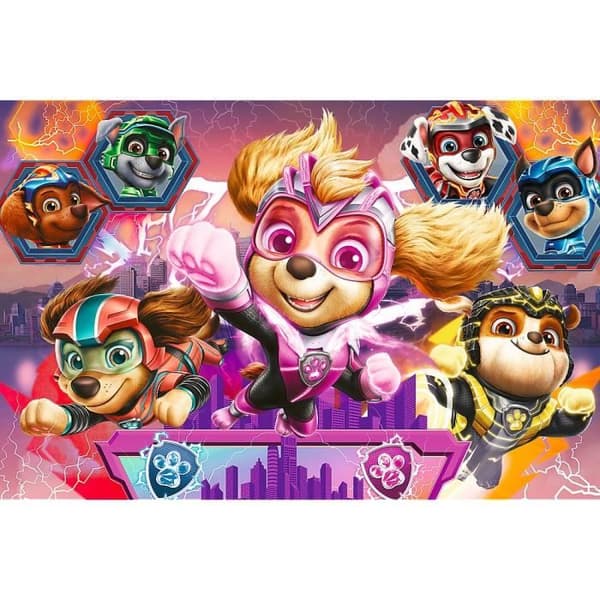 Pussel TREFL - Paw Patrol - 60 bitar - Glada valpar - Galna former