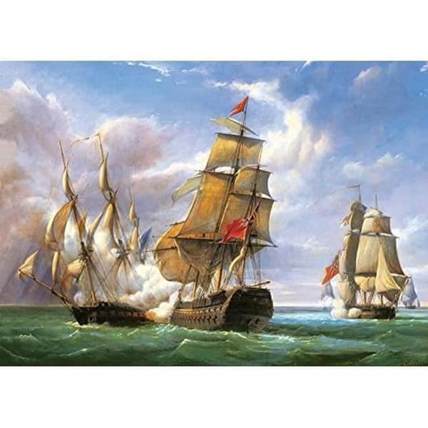 Castorland - Pussel 3000 bitar - Fartyg: Slaget vid Trafalgar C-300037-2
