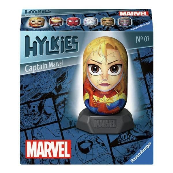 Ravensburger 3D-pussel hylkies Captain Marvel, 54e.