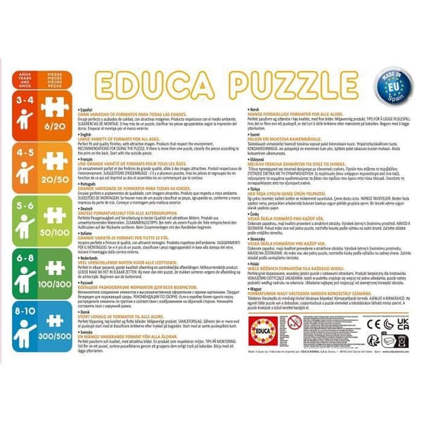 4 progressiva pussel - EDUCA - Multi 4 In 1 Ultimate Spider-Man