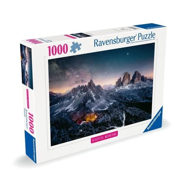 1000p pussel The Tre Cime di lavaredo, Dolomiterna (Highlights), från 14 år, Pussel av högsta kvalitet, 12000256, Ravensburger