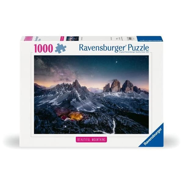 1000p pussel The Tre Cime di lavaredo, Dolomiterna (Highlights), från 14 år, Pussel av högsta kvalitet, 12000256, Ravensburger