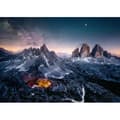 Miniatyrbild 1 av 4: 1000p pussel The Tre Cime di lavaredo, Dolomiterna (Highlights), från 14 år, Pussel av högsta kvalitet, 12000256, Ravensburger