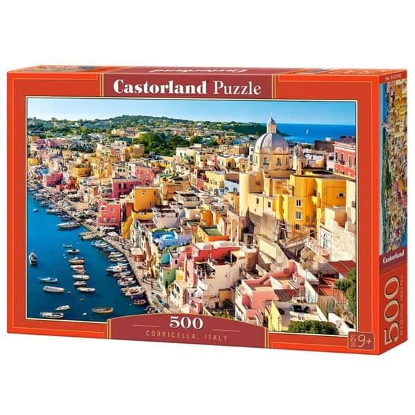 500 bitars pussel - CASTORLAND - Corricella, Italien - Vuxen