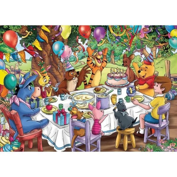 Pussel - Pussel 1000 bitar Ravensburger Disney, Winnie the Pooh (70x50cm)