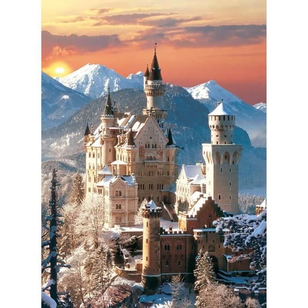 Pussel 1500 bitar: Neuschwanstein