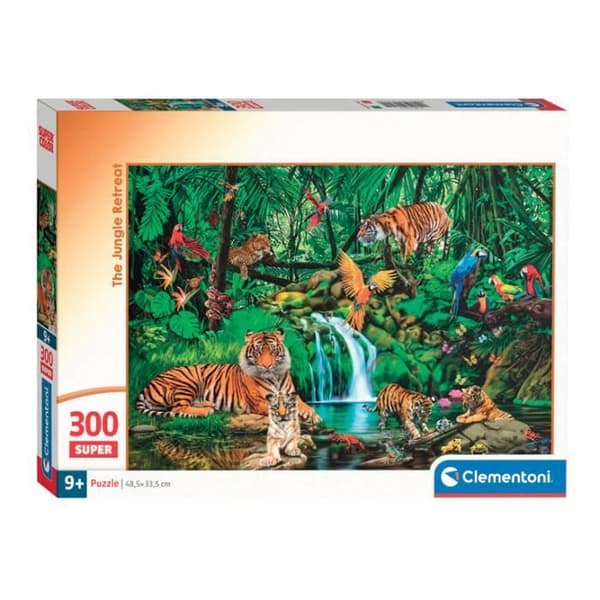 Clementoni pussel jigsaw super color avskedet, 300st.