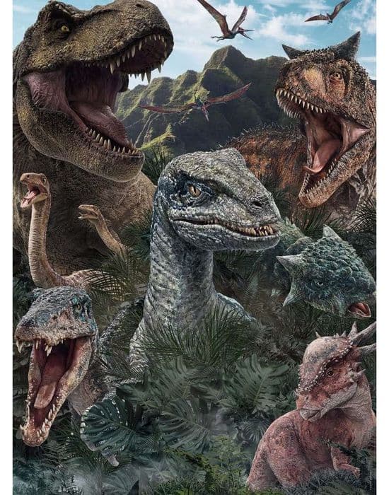 Pussel - Nathan - Jurassic World 3 - Djur - 150 bitar - Blandat
