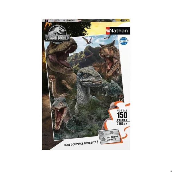Pussel - Nathan - Jurassic World 3 - Djur - 150 bitar - Blandat