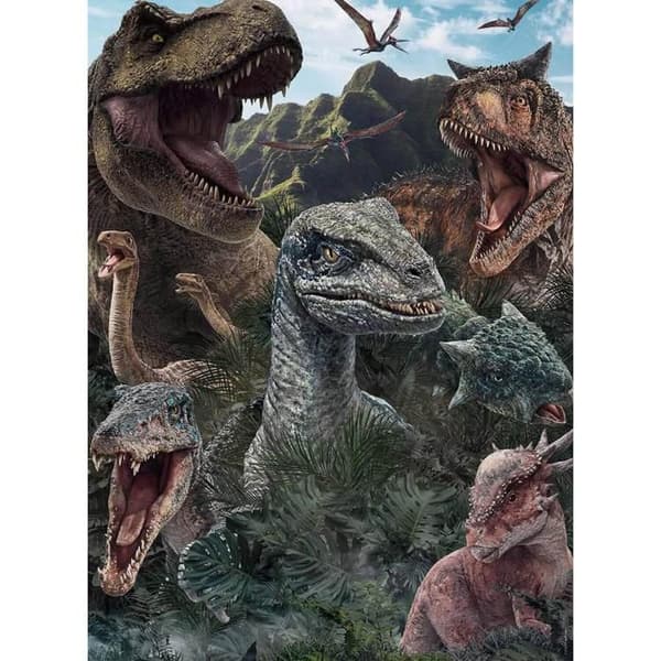 Pussel - Nathan - Jurassic World 3 - Djur - 150 bitar - Blandat