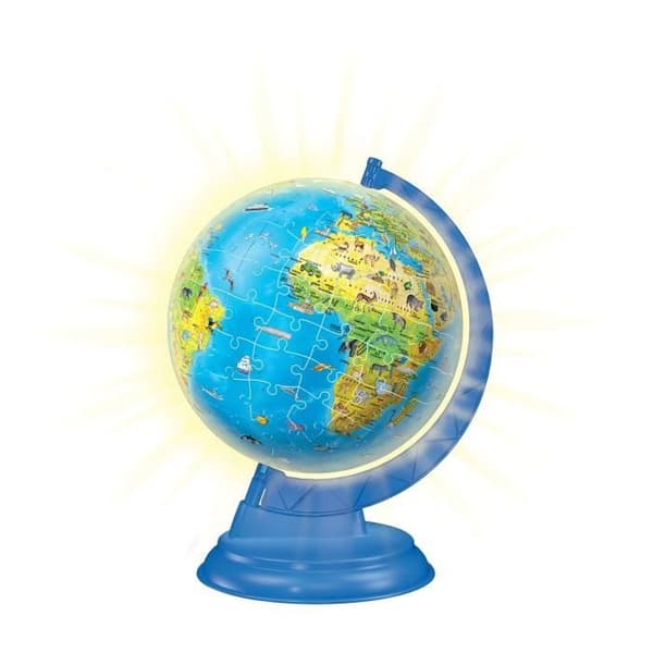 3D Luminous Globe Puzzle - Ravensburger - Resor och kartor - Mindre än 100 bitar - Blandat