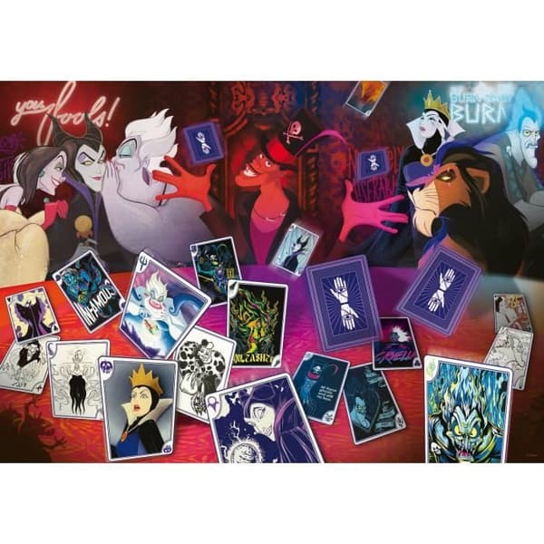1000 bitars pussel Disney Villains - TREFL - Tecknade serier och serier - 2 års garanti