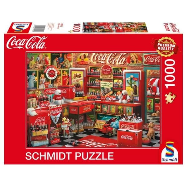 Coca Cola Nostalgia Pussel 1000 bitar - SCHMIDT SPIELE