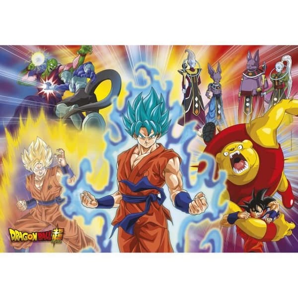 Pussel - CLEMENTONI - Dragon Ball - 180 bitar - För barn från 12 månader och uppåt