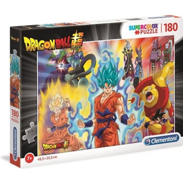 Pussel - CLEMENTONI - Dragon Ball - 180 bitar - För barn från 12 månader och uppåt