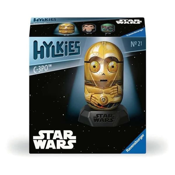 Pussel 3D 54 bitar: Hylkies SW nr 21 - C-3PO